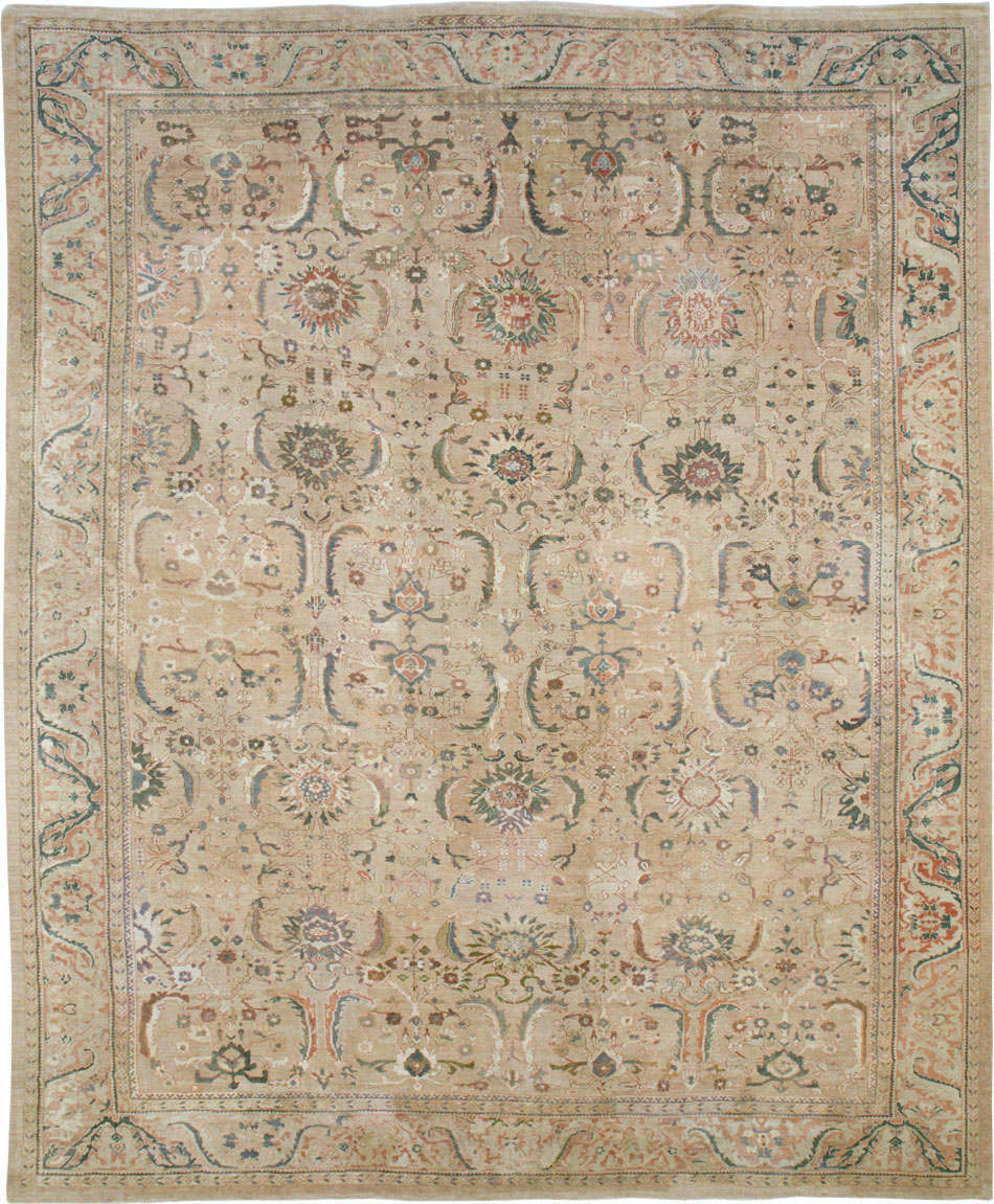Antique Persian Mahal Carpet, No.15487 - Gsblank