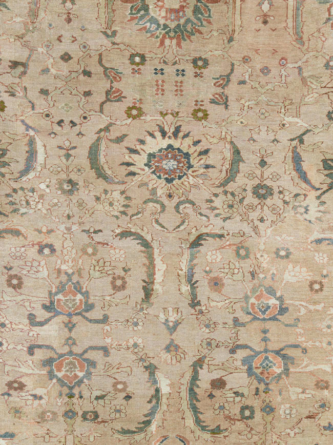 Antique Persian Mahal Carpet, No.15487 - Gsblank
