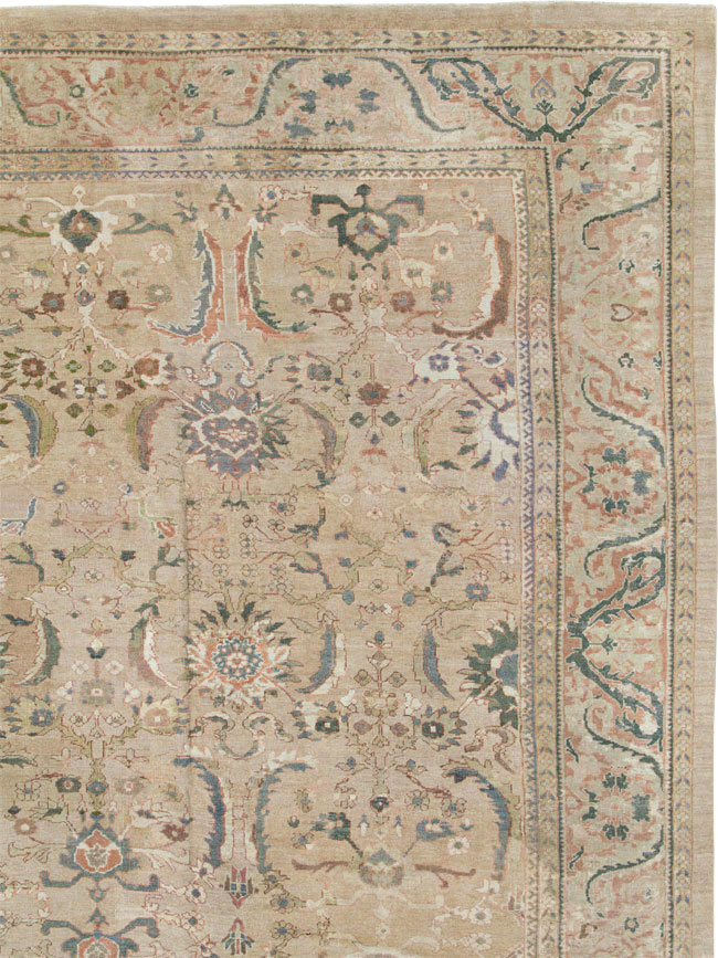 Antique Persian Mahal Carpet, No.15487 - Gsblank
