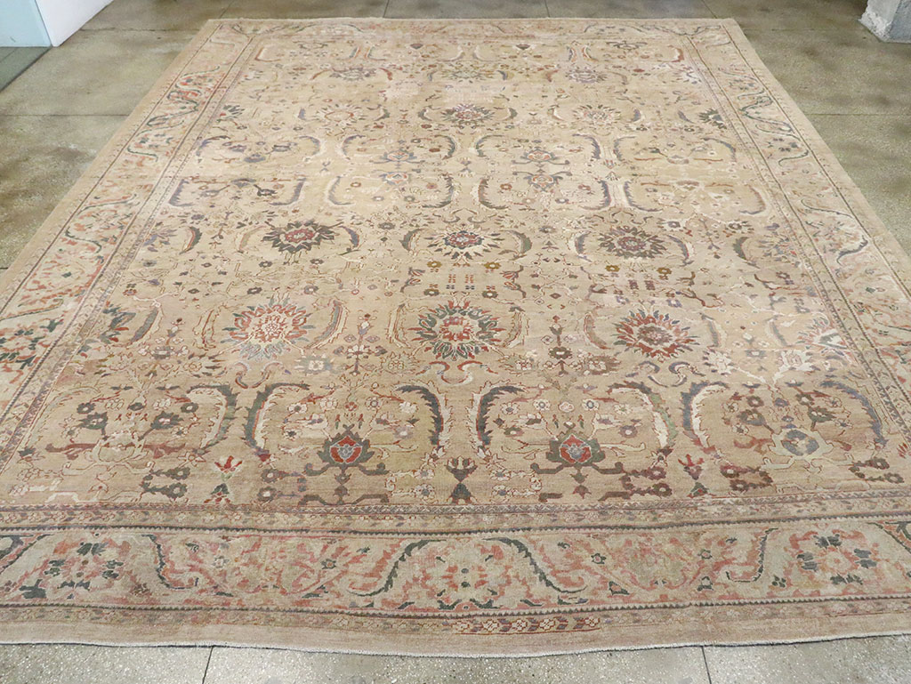 Antique Persian Mahal Carpet, No.15487 - Gsblank