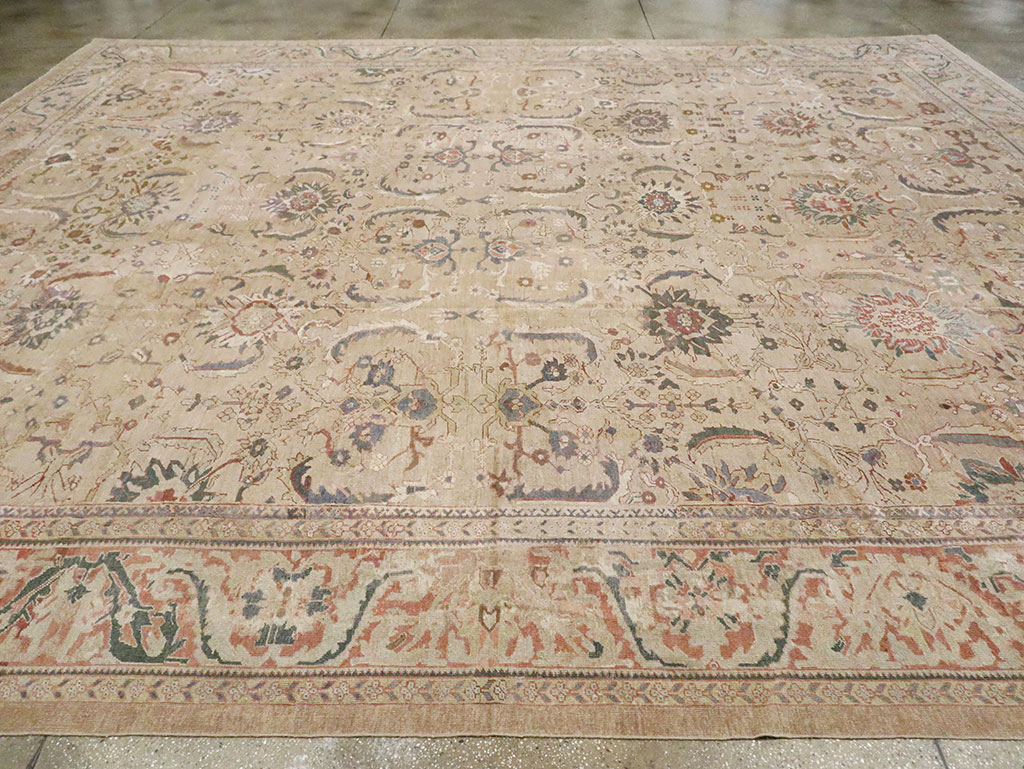 Antique Persian Mahal Carpet, No.15487 - Gsblank