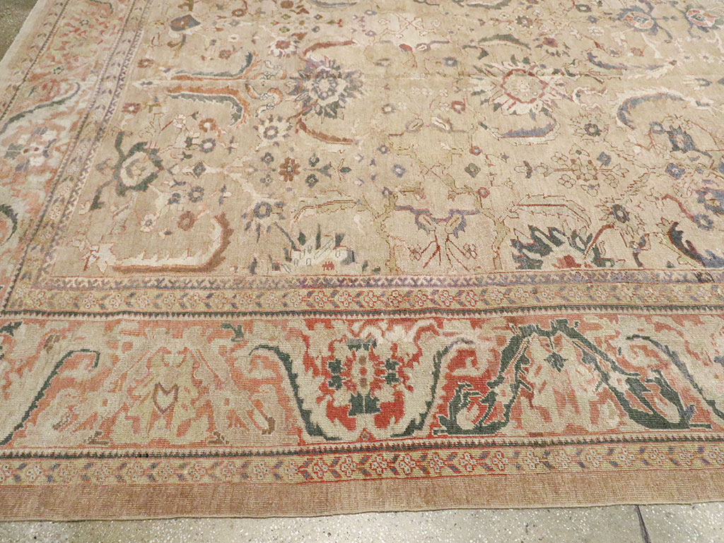 Antique Persian Mahal Carpet, No.15487 - Gsblank