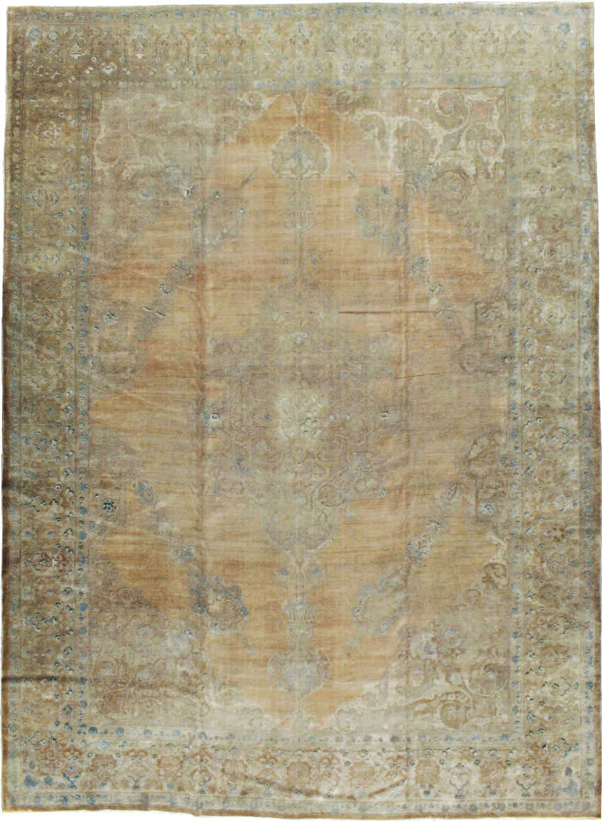 Antique Persian Tabriz Hagi Jalili Carpet, No.15494 - Gsblank