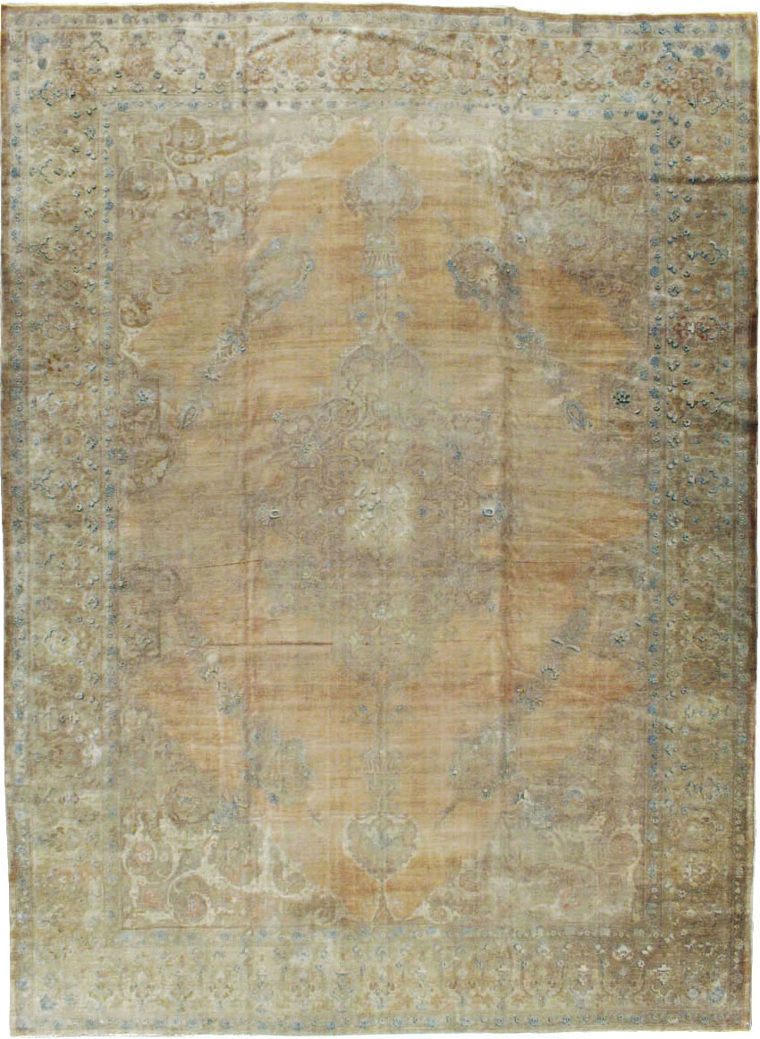 Antique Persian Tabriz Hagi Jalili Carpet, No.15494 - Gsblank