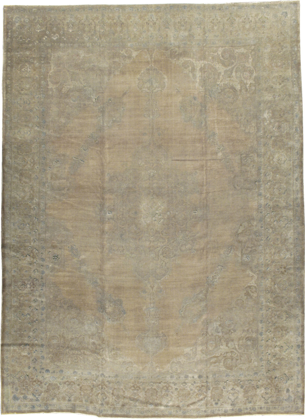 Antique Persian Tabriz Hagi Jalili Carpet, No.15494 - Gsblank