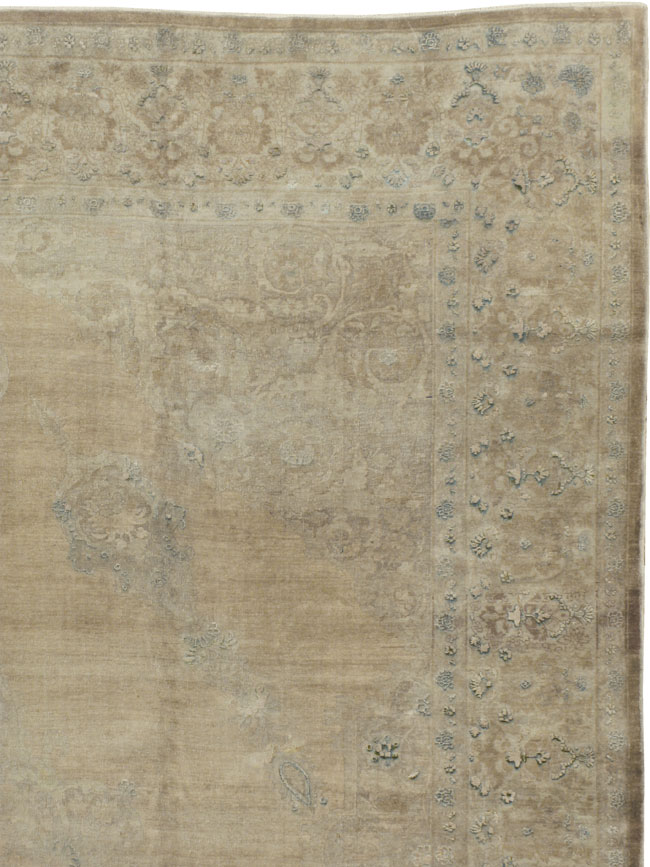 Antique Persian Tabriz Hagi Jalili Carpet, No.15494 - Gsblank