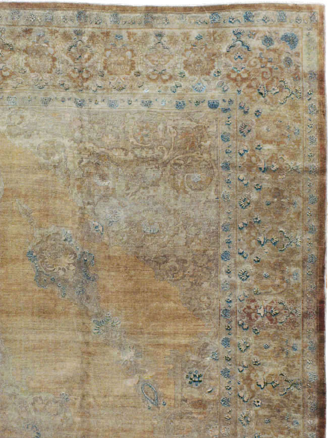 Antique Persian Tabriz Hagi Jalili Carpet, No.15494 - Gsblank