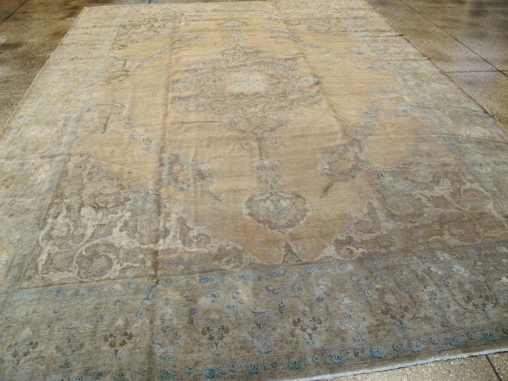 Antique Persian Tabriz Hagi Jalili Carpet, No.15494 - Gsblank