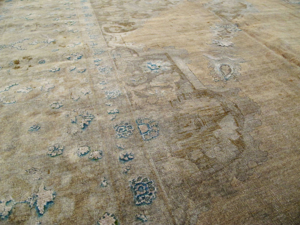 Antique Persian Tabriz Hagi Jalili Carpet, No.15494 - Gsblank