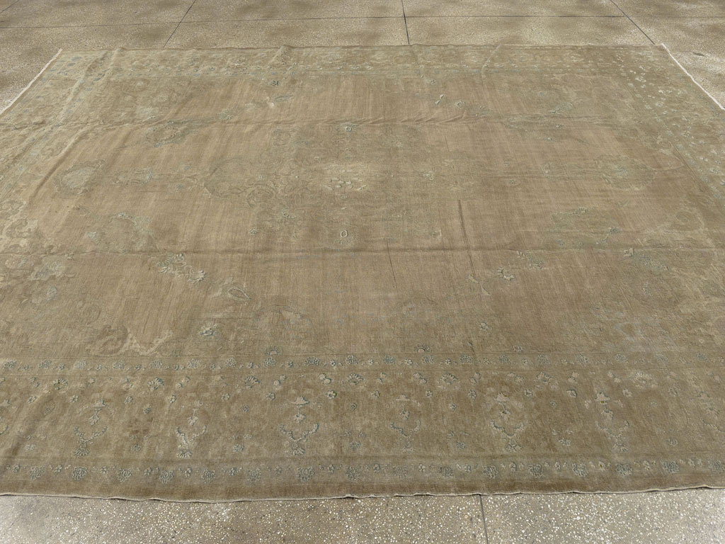 Antique Persian Tabriz Hagi Jalili Carpet, No.15494 - Gsblank
