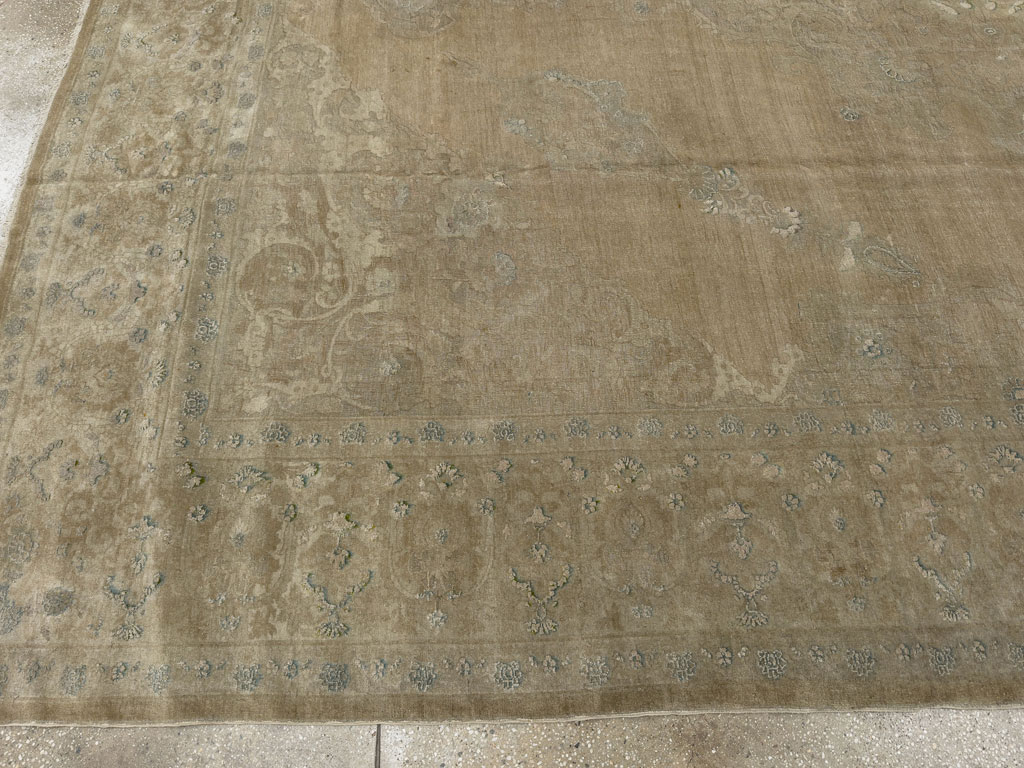 Antique Persian Tabriz Hagi Jalili Carpet, No.15494 - Gsblank