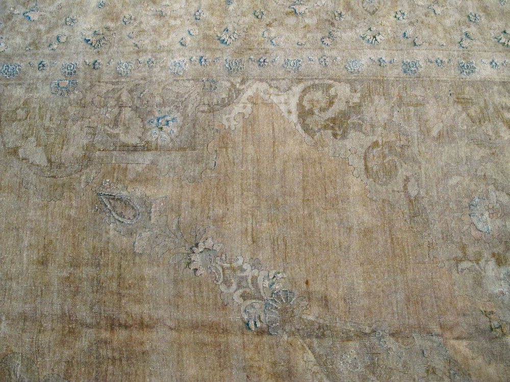 Antique Persian Tabriz Hagi Jalili Carpet, No.15494 - Gsblank