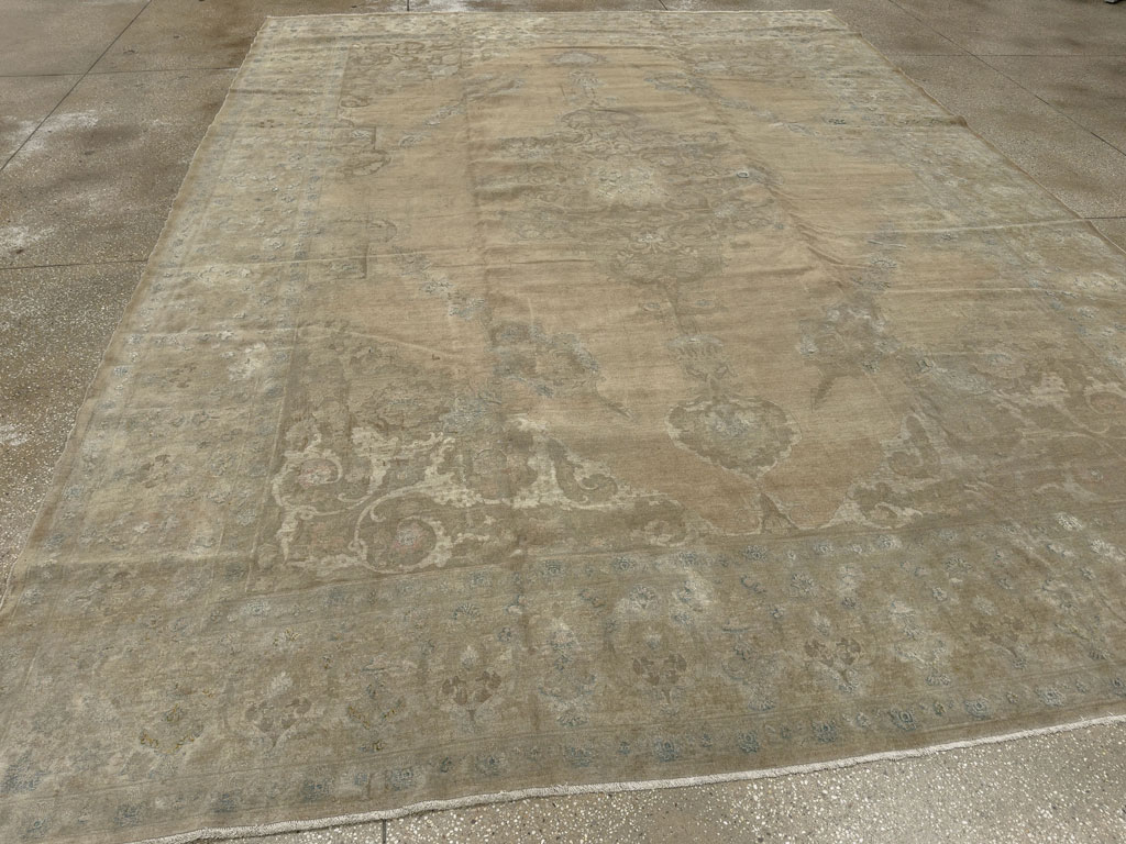 Antique Persian Tabriz Hagi Jalili Carpet, No.15494 - Gsblank