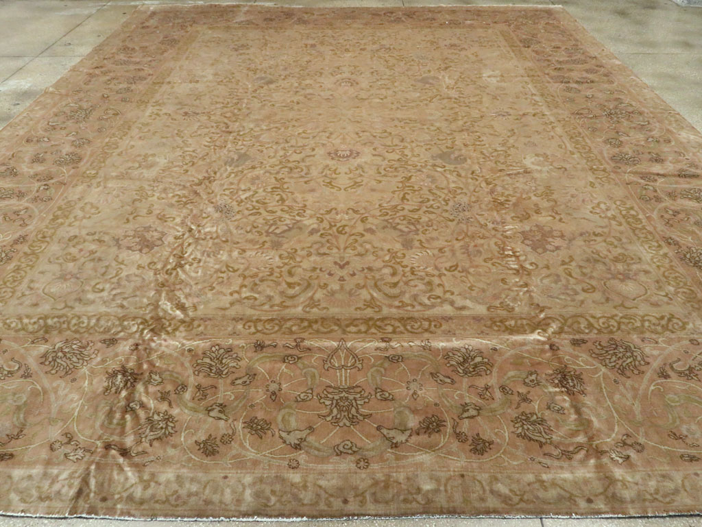 Antique Indian Lahore Carpet, No.15496 - Gsblank