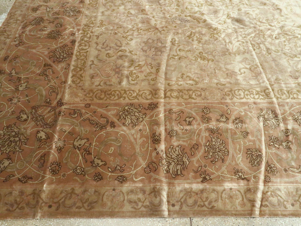 Antique Indian Lahore Carpet, No.15496 - Gsblank