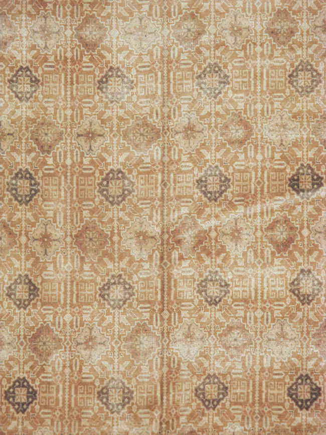 Vintage Persian Tabriz Carpet, No.15499 - Gsblank