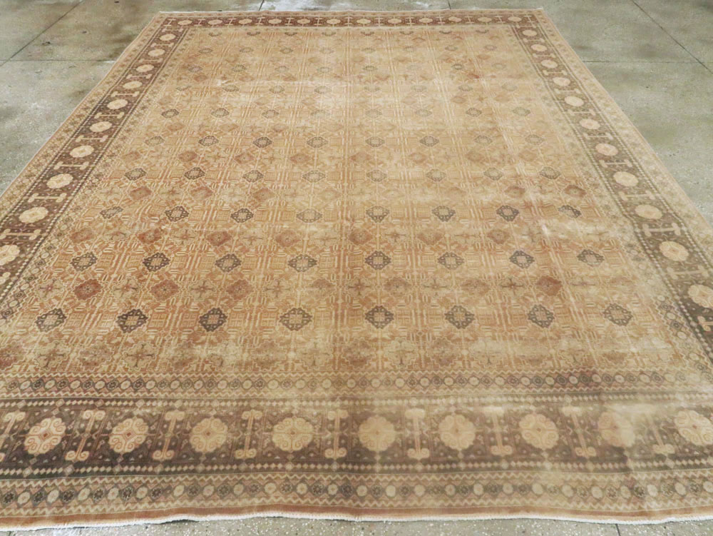 Vintage Persian Tabriz Carpet, No.15499 - Gsblank