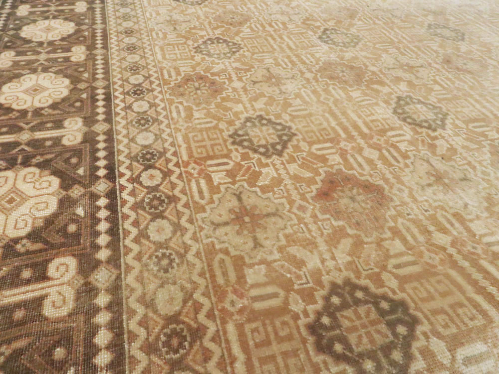 Vintage Persian Tabriz Carpet, No.15499 - Gsblank