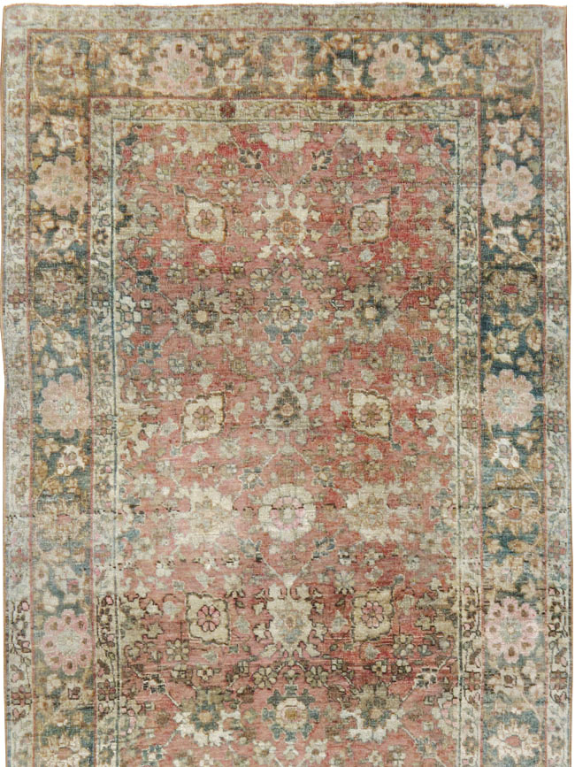 Vintage Persian Tabriz Runner, No.15501 - Gsblank
