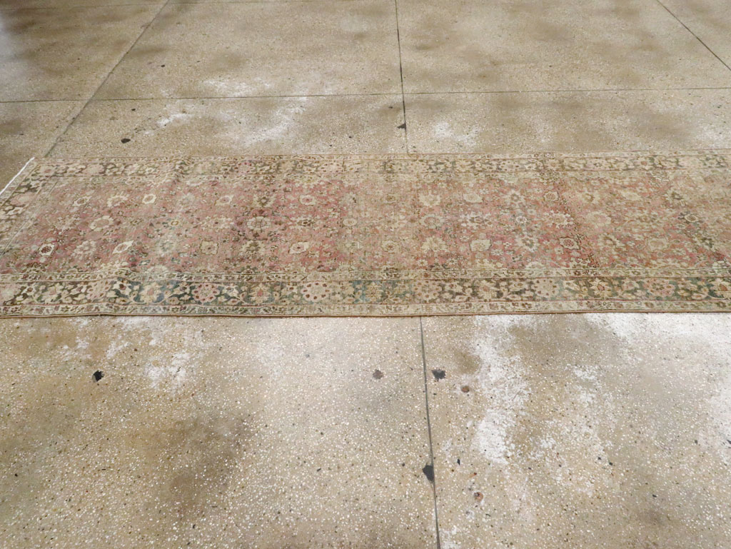 Vintage Persian Tabriz Runner, No.15501 - Gsblank