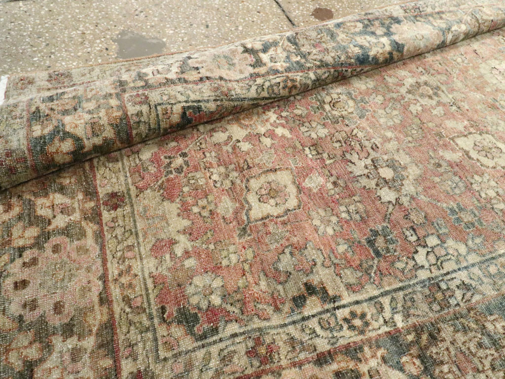 Vintage Persian Tabriz Runner, No.15501 - Gsblank