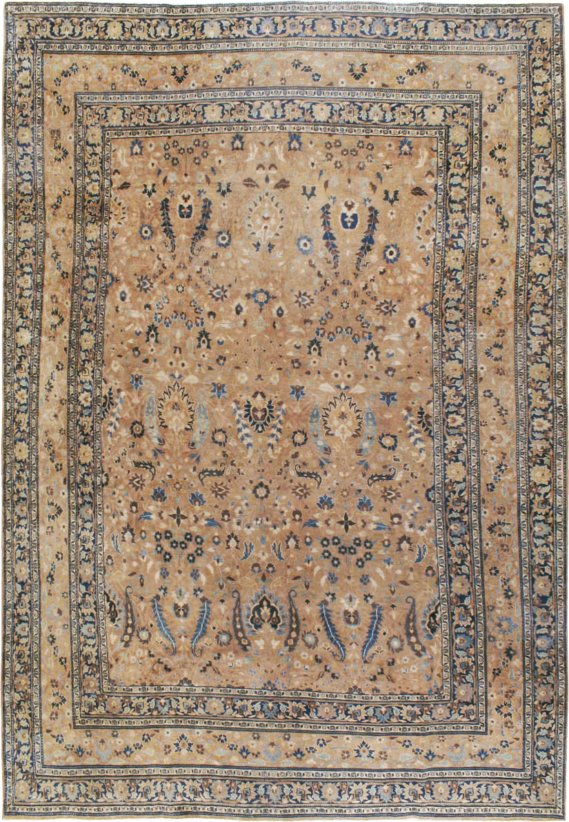 Antique Persian Mashad Carpet, No.15508 - Gsblank