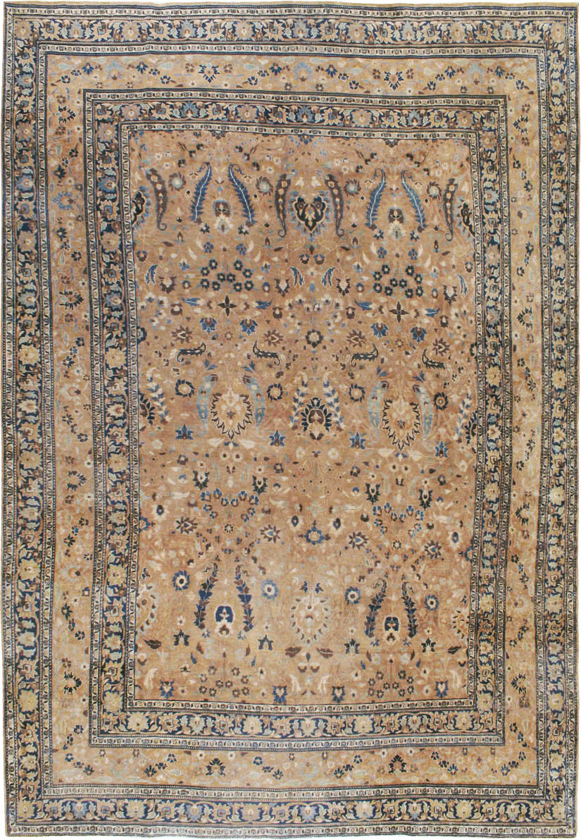 Antique Persian Mashad Carpet, No.15508 - Gsblank