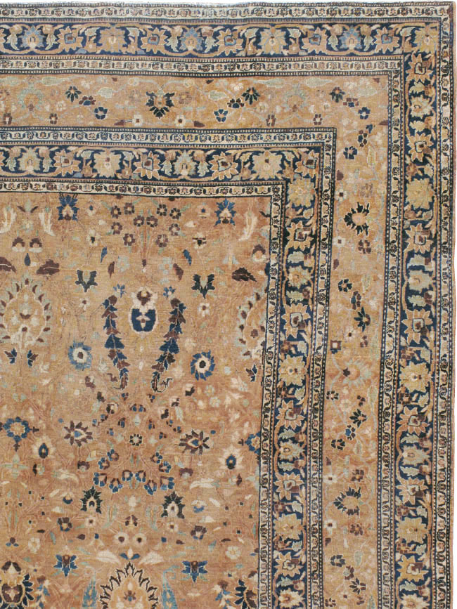 Antique Persian Mashad Carpet, No.15508 - Gsblank