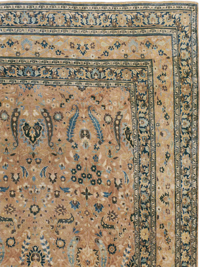 Antique Persian Mashad Carpet, No.15508 - Gsblank