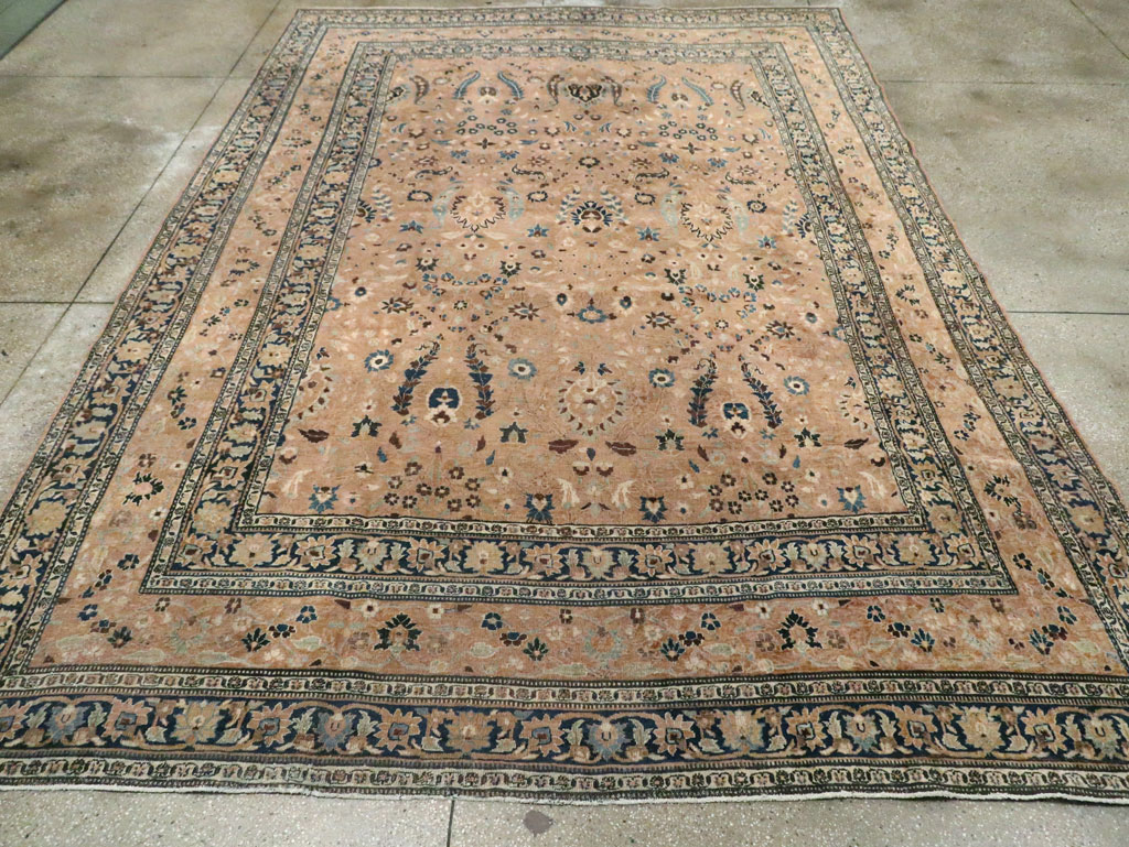 Antique Persian Mashad Carpet, No.15508 - Gsblank