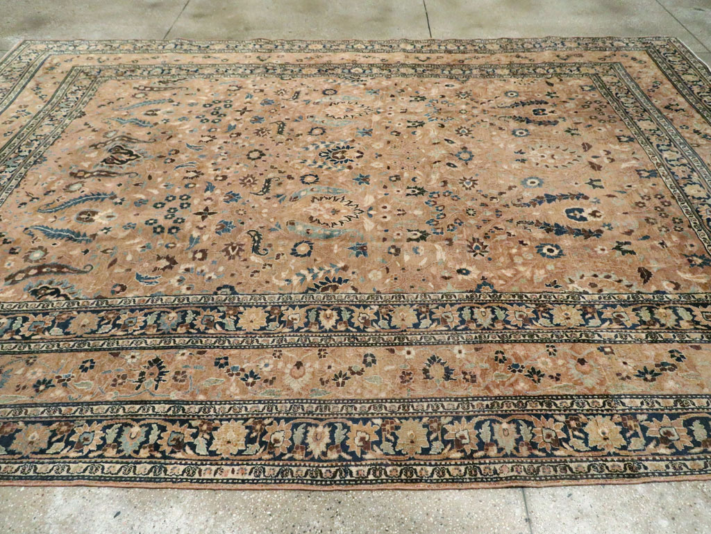 Antique Persian Mashad Carpet, No.15508 - Gsblank