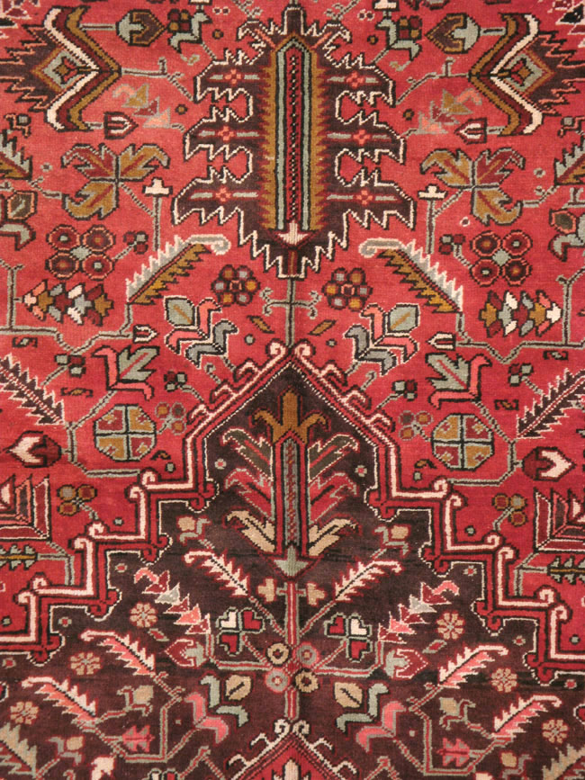Vintage Persian Heriz Carpet, No.15530 - Gsblank
