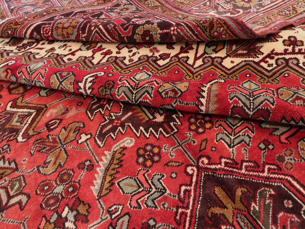 Vintage Persian Heriz Carpet, No.15530 - Gsblank