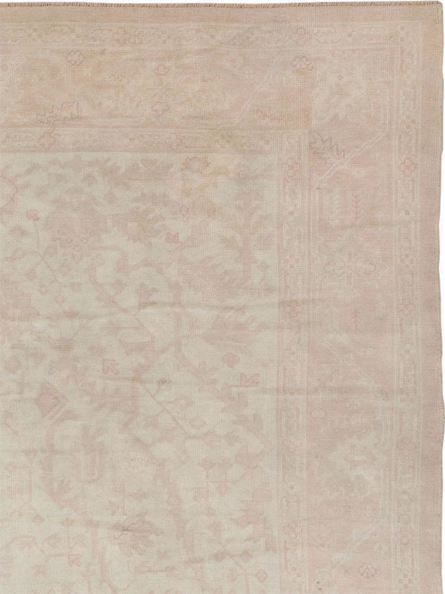 Vintage Turkish Oushak Room Size Carpet, No.15537 - Gsblank