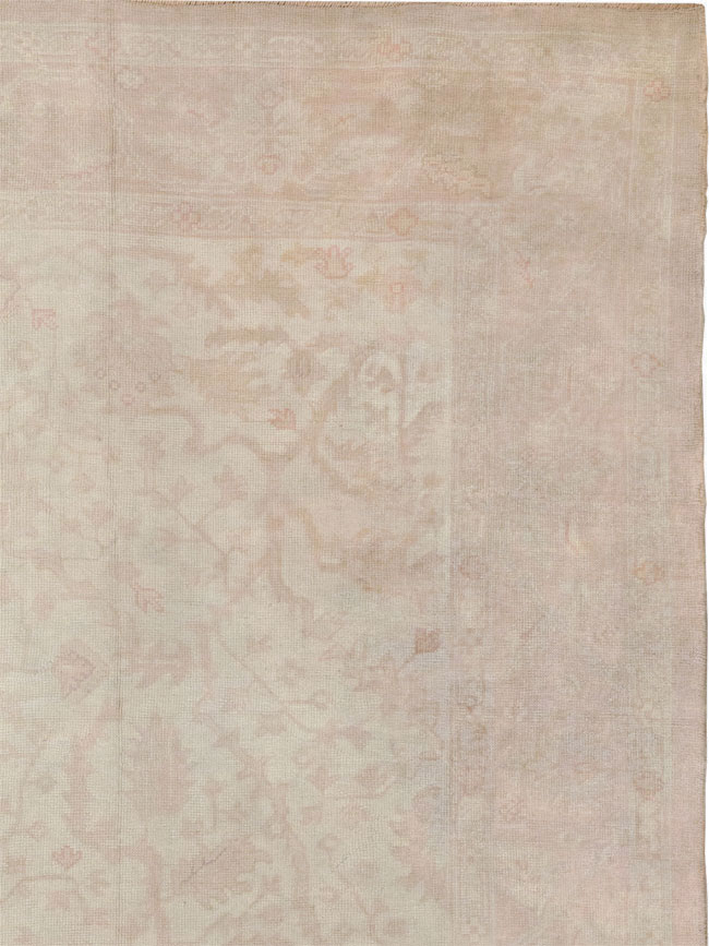Vintage Turkish Oushak Room Size Carpet, No.15537 - Gsblank