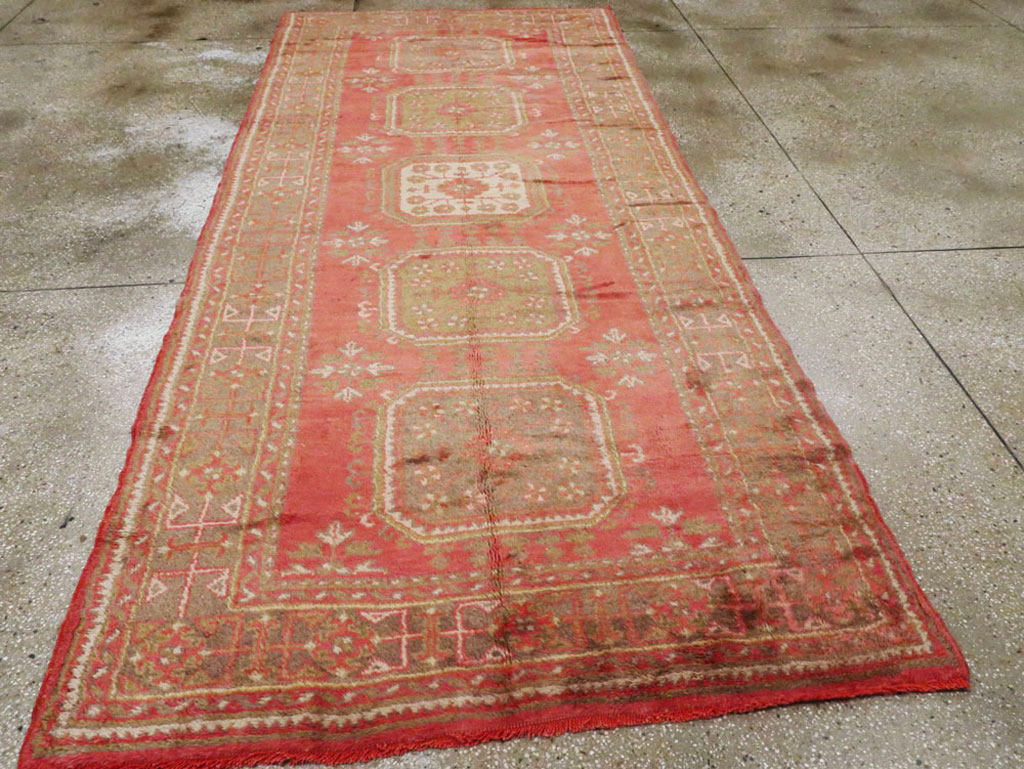 Antique Turkish Oushak Carpet, No.15555 - Gsblank