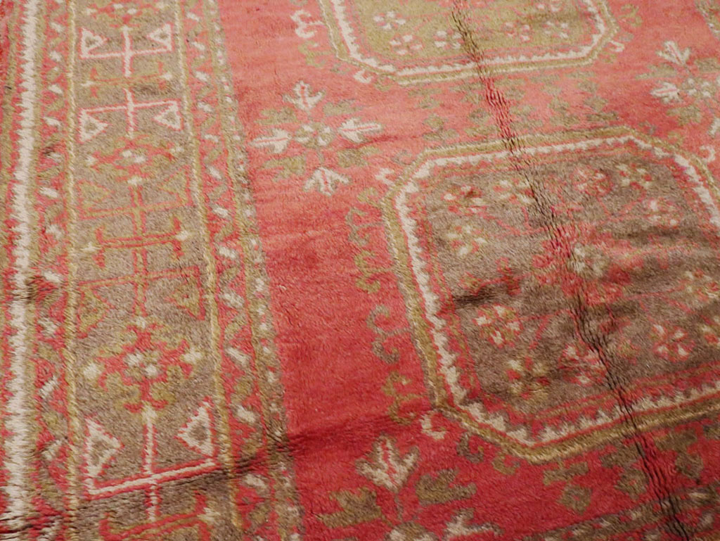 Antique Turkish Oushak Carpet, No.15555 - Gsblank