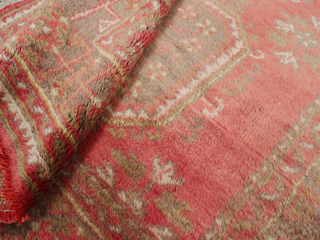 Antique Turkish Oushak Carpet, No.15555 - Gsblank