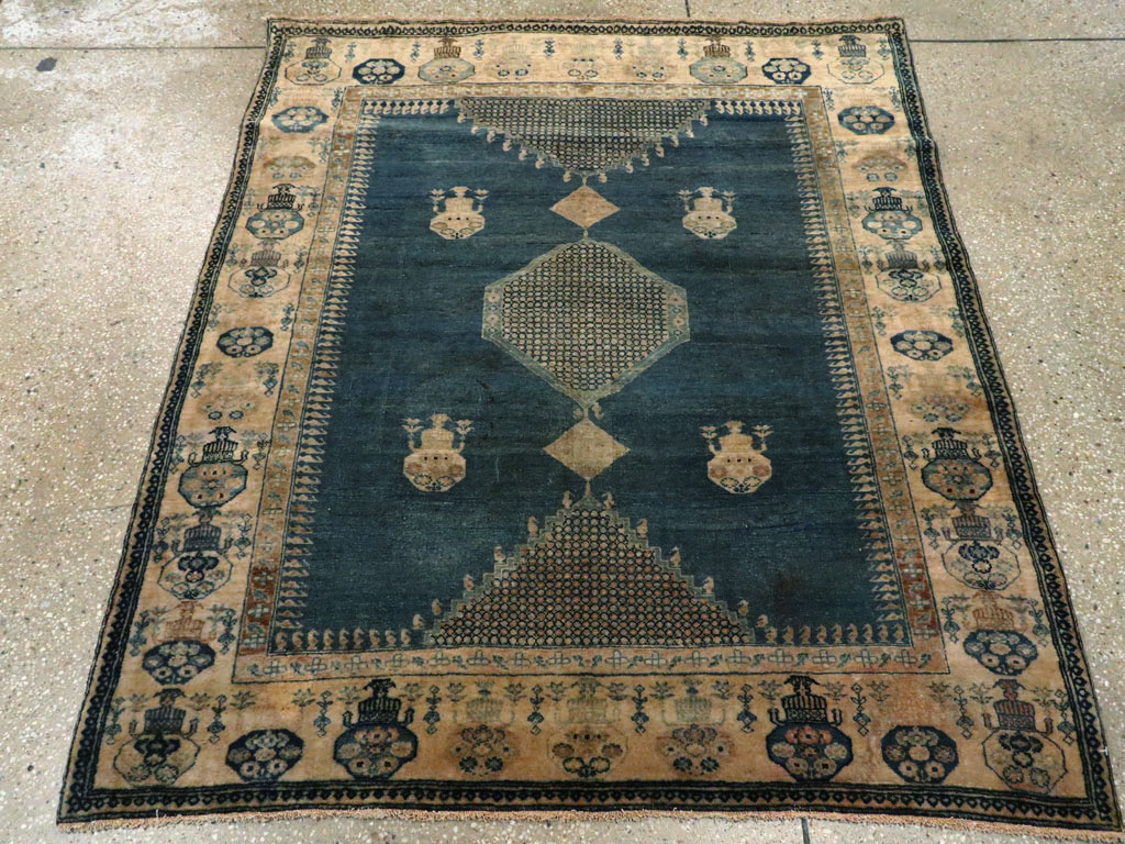 Antique Tabriz Hagi Jalili Rug, No.15574 - Gsblank