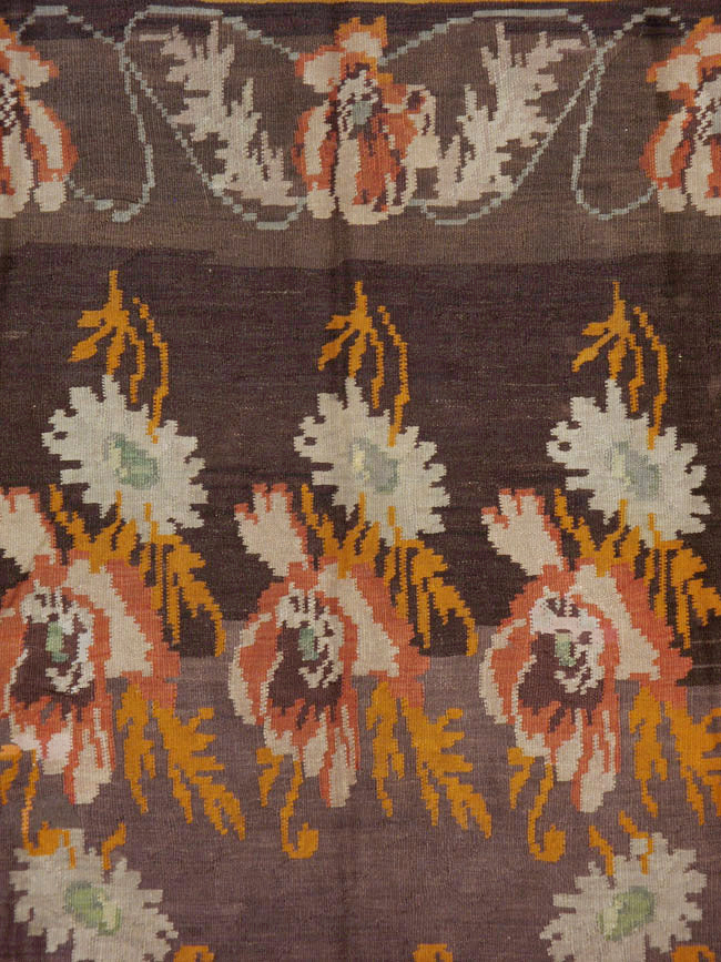 Antique  Ukrainian Bessarabian Carpet, No.15584 - Gsblank