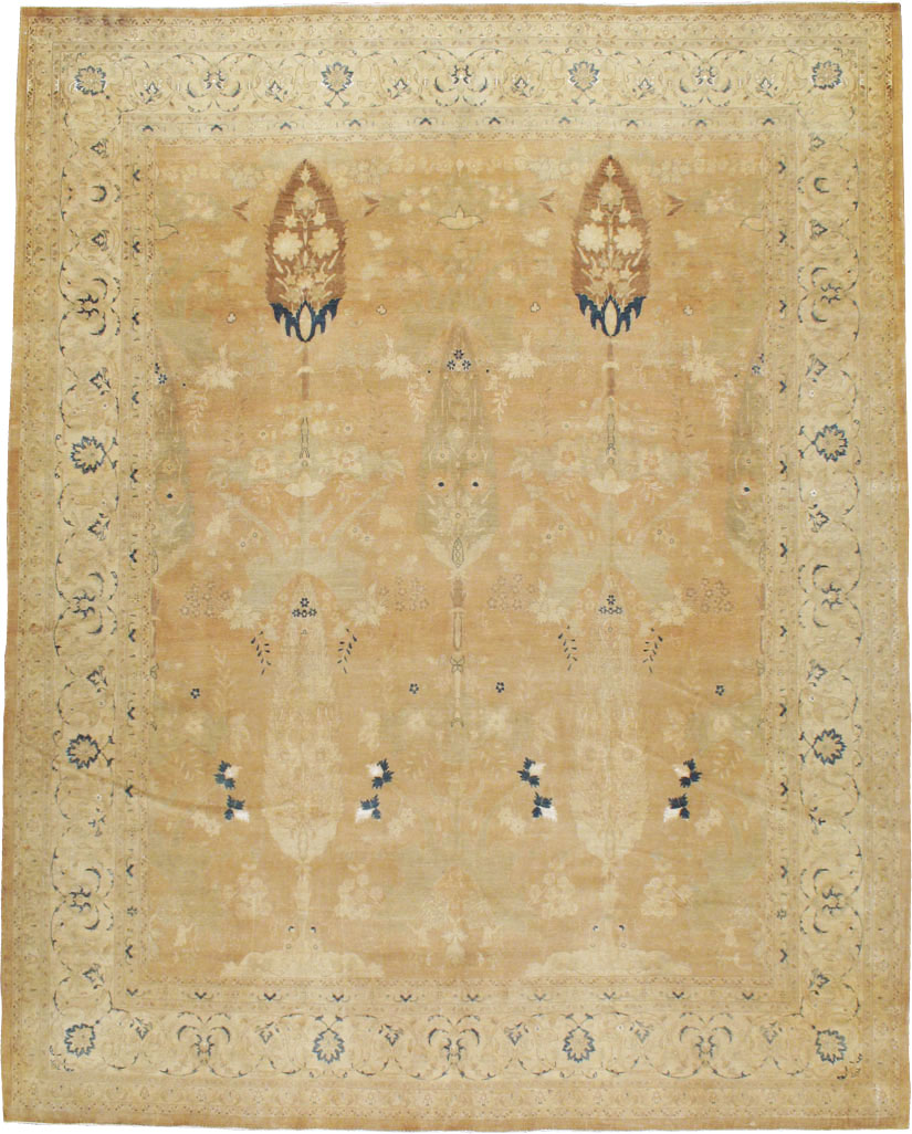 Antique Persian Tabriz Carpet, No.15593 - Gsblank