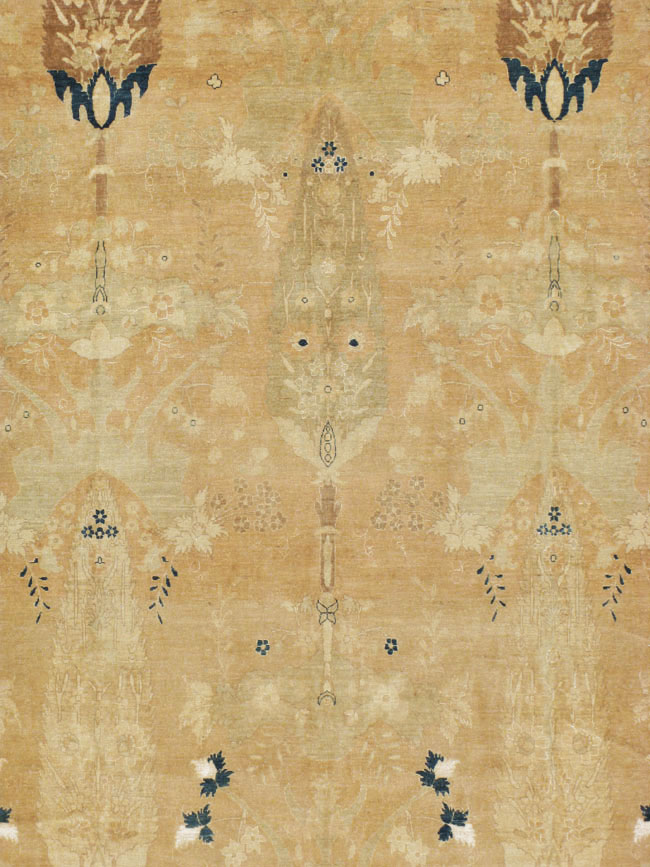 Antique Persian Tabriz Carpet, No.15593 - Gsblank