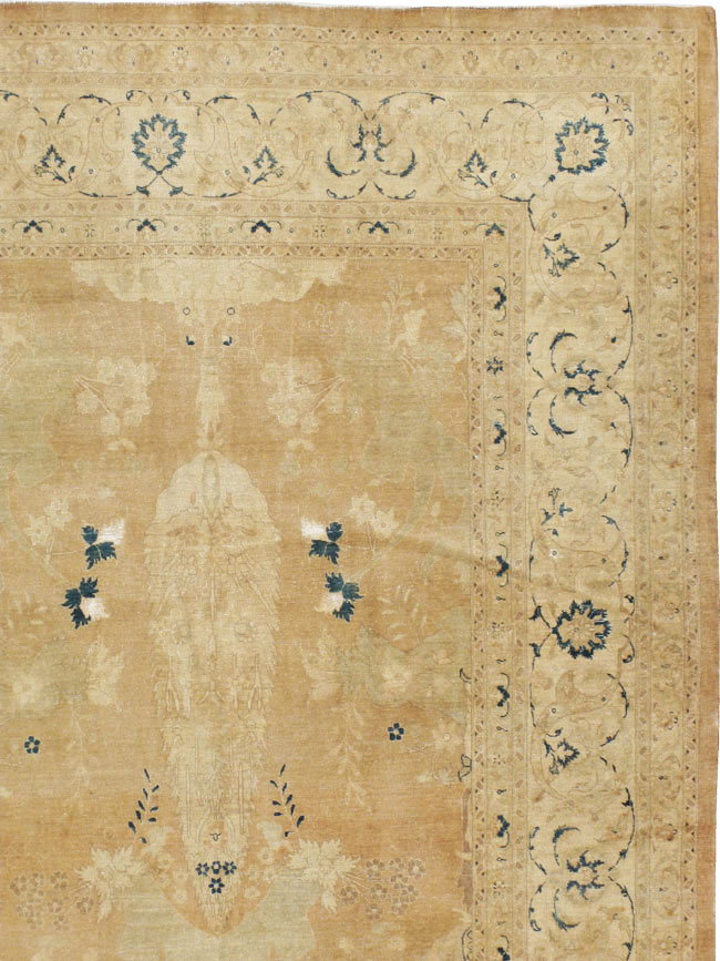 Antique Persian Tabriz Carpet, No.15593 - Gsblank