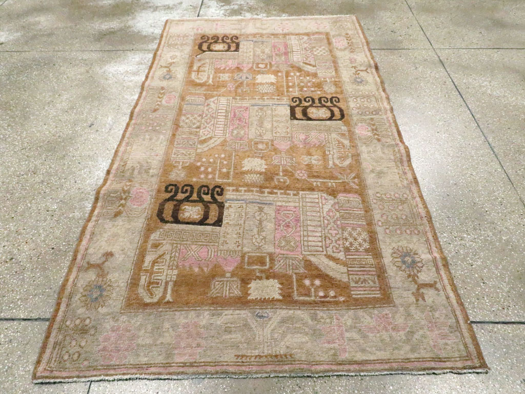 Antique East Turkestan Khotan Rug, No.15603 - Gsblank
