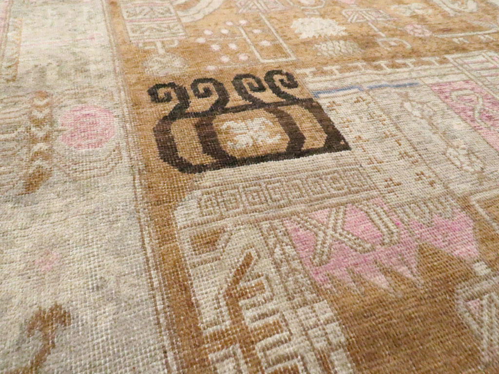 Antique East Turkestan Khotan Rug, No.15603 - Gsblank