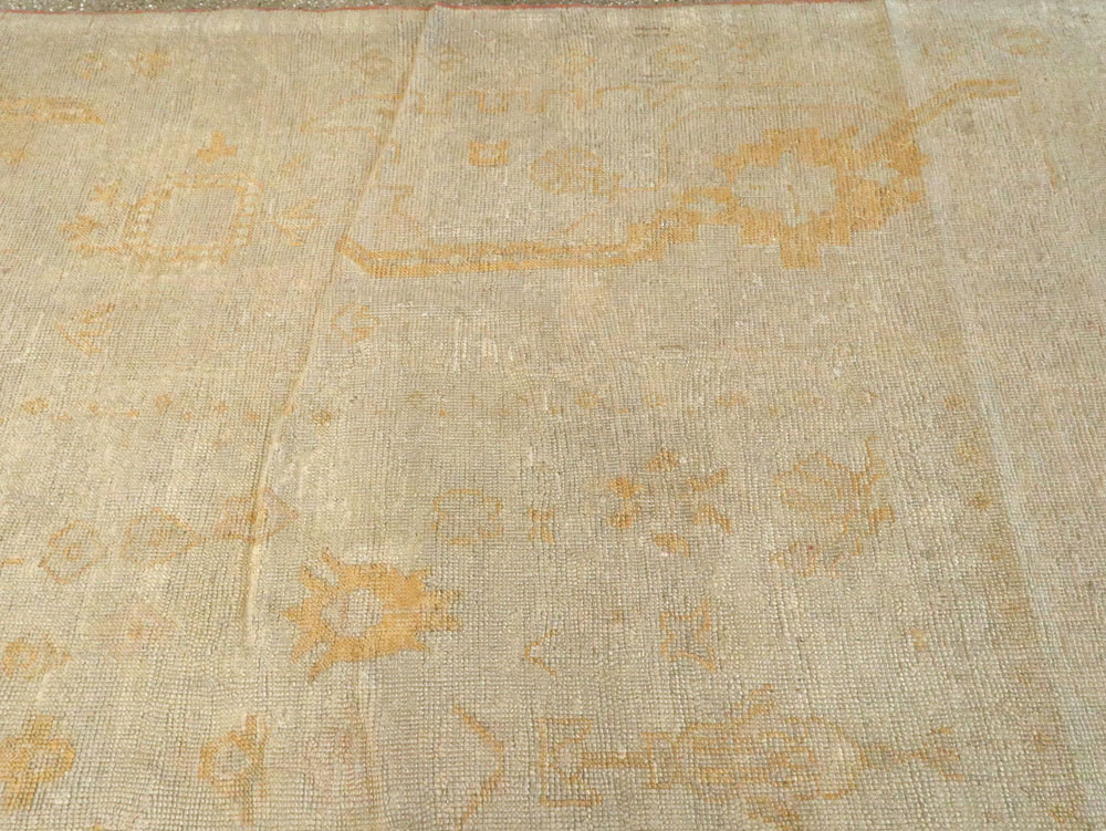 Antique Turkish Oushak Oversize Carpet, No.15605 - Gsblank