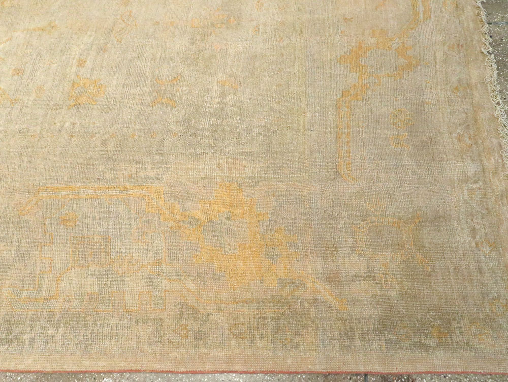 Antique Turkish Oushak Oversize Carpet, No.15605 - Gsblank