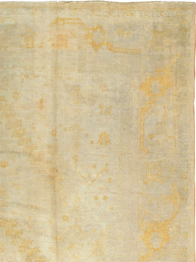 Antique Turkish Oushak Oversize Carpet, No.15605 - Gsblank