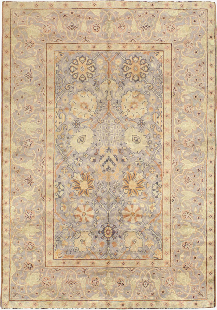 Vintage European Oushak Carpet, No.15626 - Gsblank