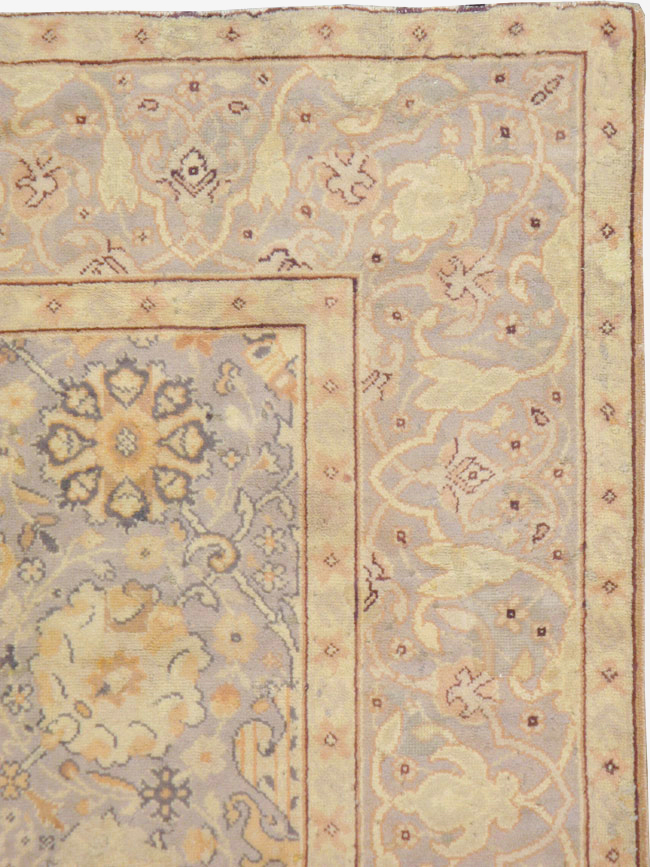 Vintage European Oushak Carpet, No.15626 - Gsblank